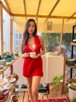 NUISETTE COTON ROUGE
